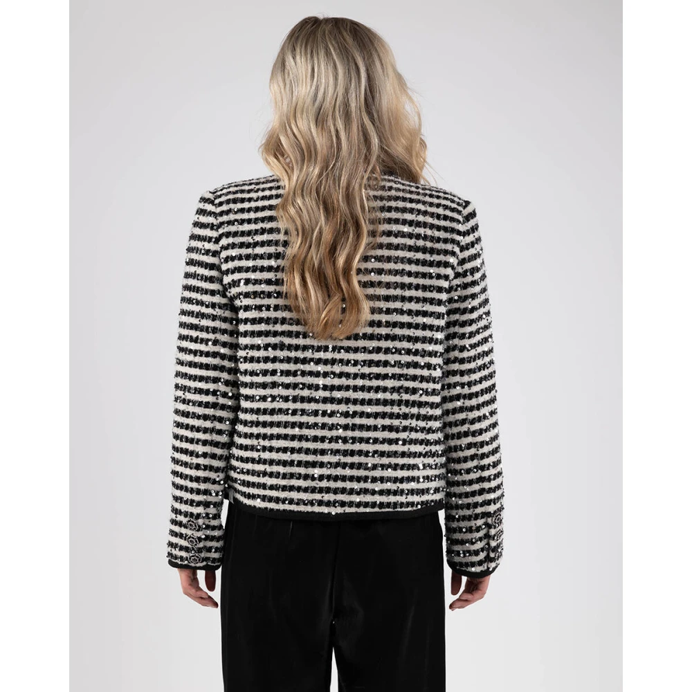 Nukus Leicester Blazer Jas Black Dames