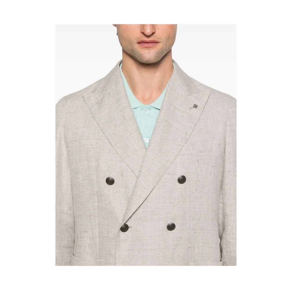 Tagliatore Jas Beige Heren
