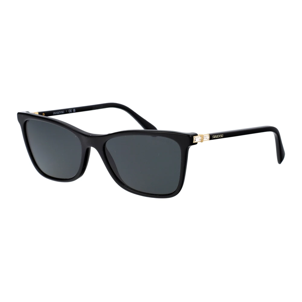 Swarovski Women's Black Sunglasses - Sunglasses - 55 Mm - Accessories