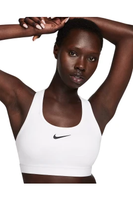 Swoosh Mellanstödjande Vadderad Sport-BH