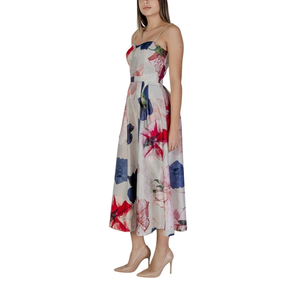RINASCIMENTO Veelkleurige Polyester Zomerjurk Multicolor Dames