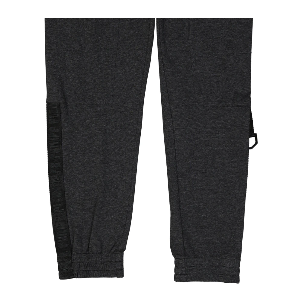 Philipp Plein Grijze Trekkoordbroek Katoenmix Gray Heren
