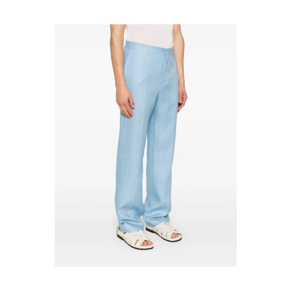 Tagliatore Broek Blue Heren