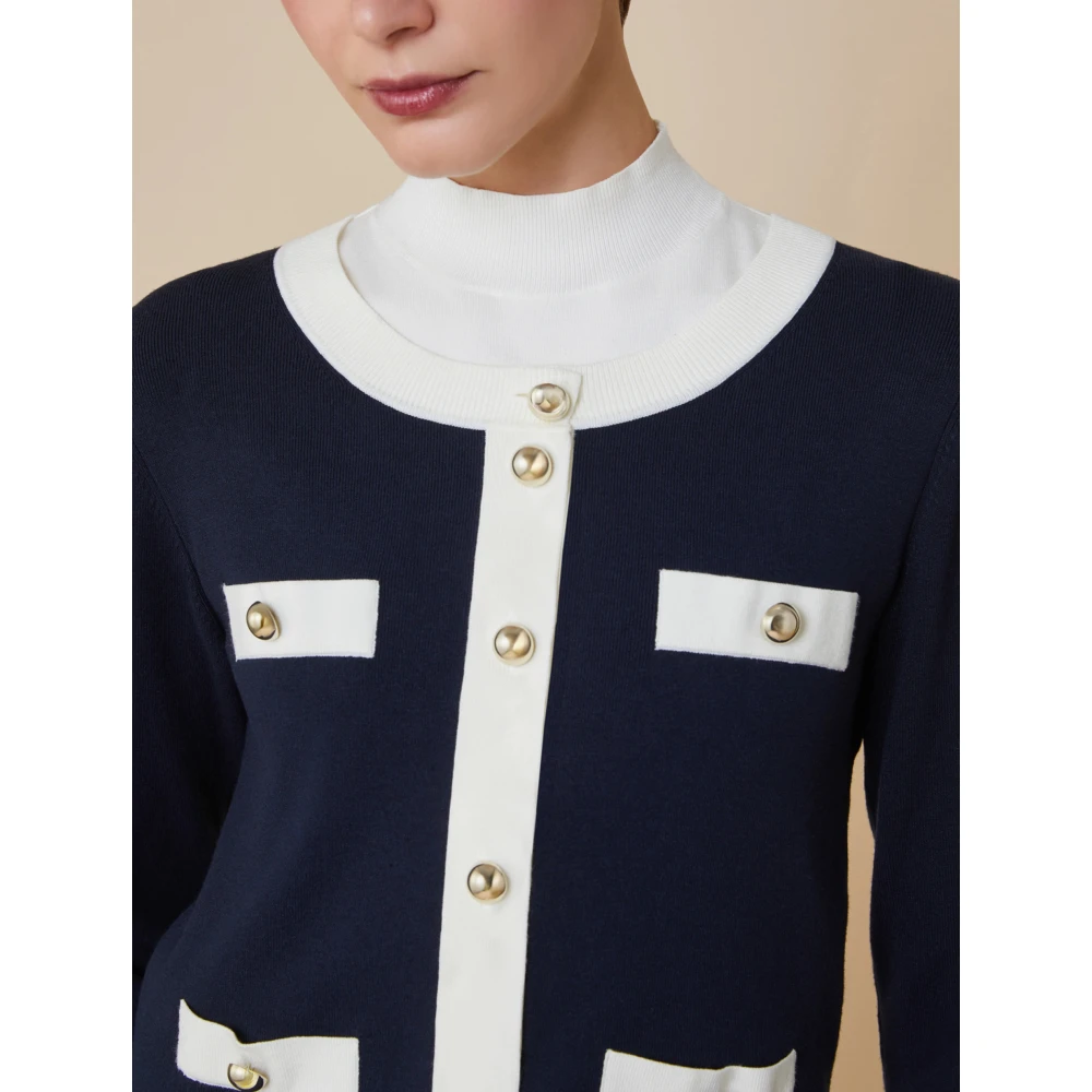 Pennyblack Boxy Fit Cardigan Art. Dacia Blue Dames