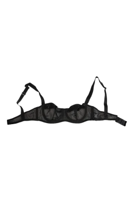Sheer Mesh Underwire Bra