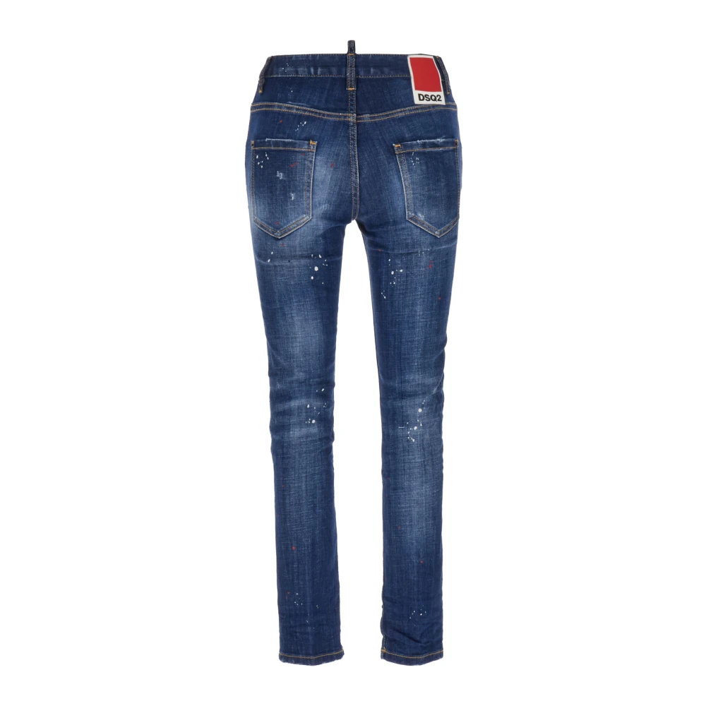 Dsquared2 Stijlvolle Jeans voor Mannen en Vrouwen Blue Dames