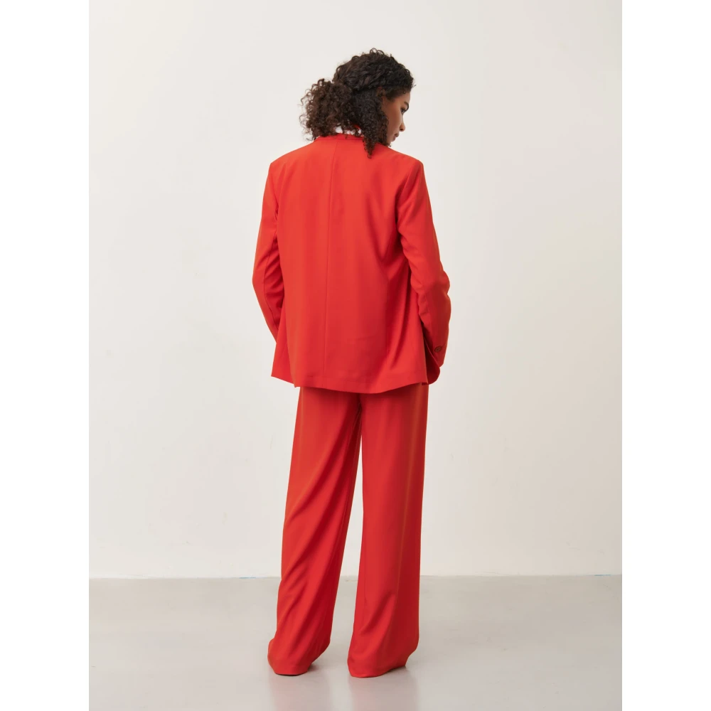 Jane Lushka Rode Lima Blazer Red Dames