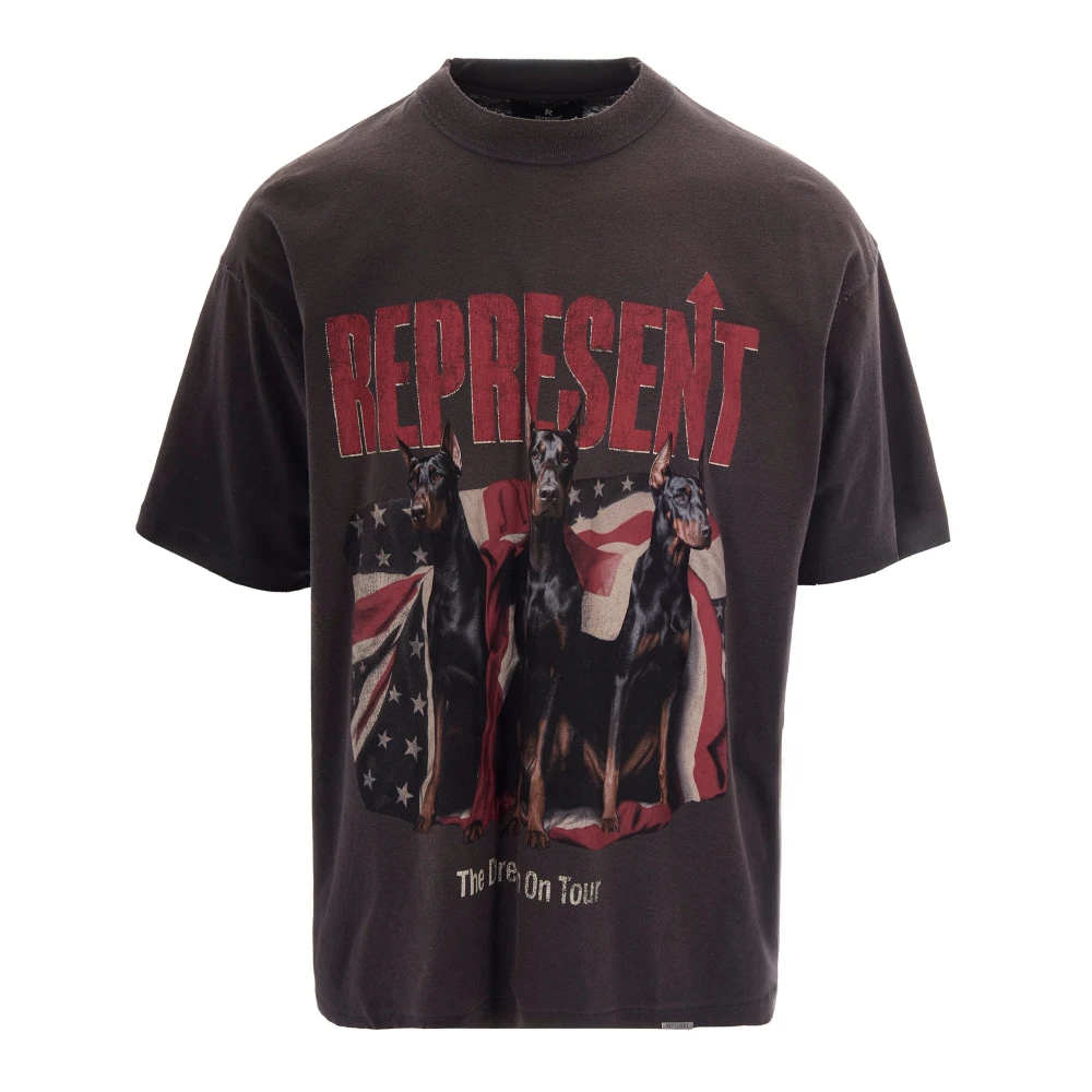 Represent Men's Multicolor T-Shirts, L, Dream On Tour Tee
