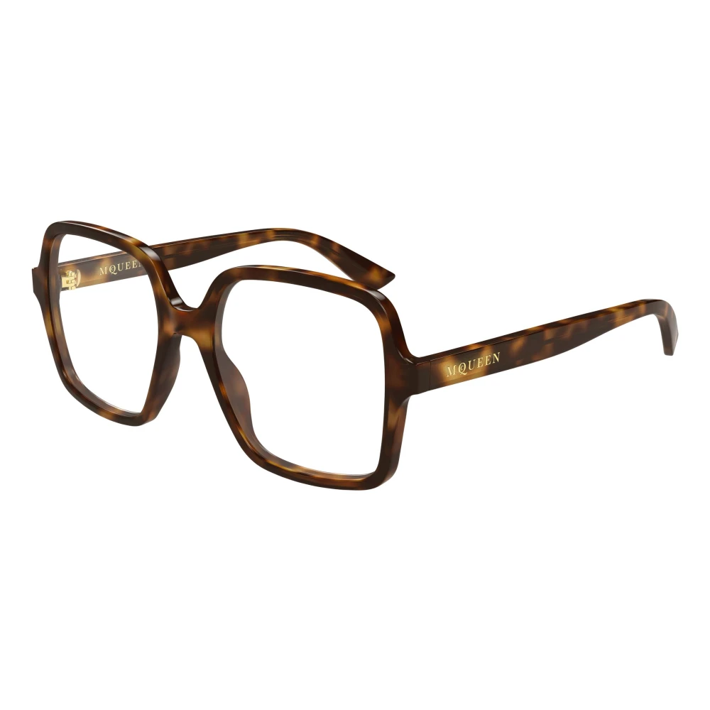 Alexander Mcqueen Women's Brown Glasses, 52 Mm, Optical Frame