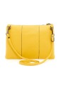 pochette-femme-noire-jaune-logo