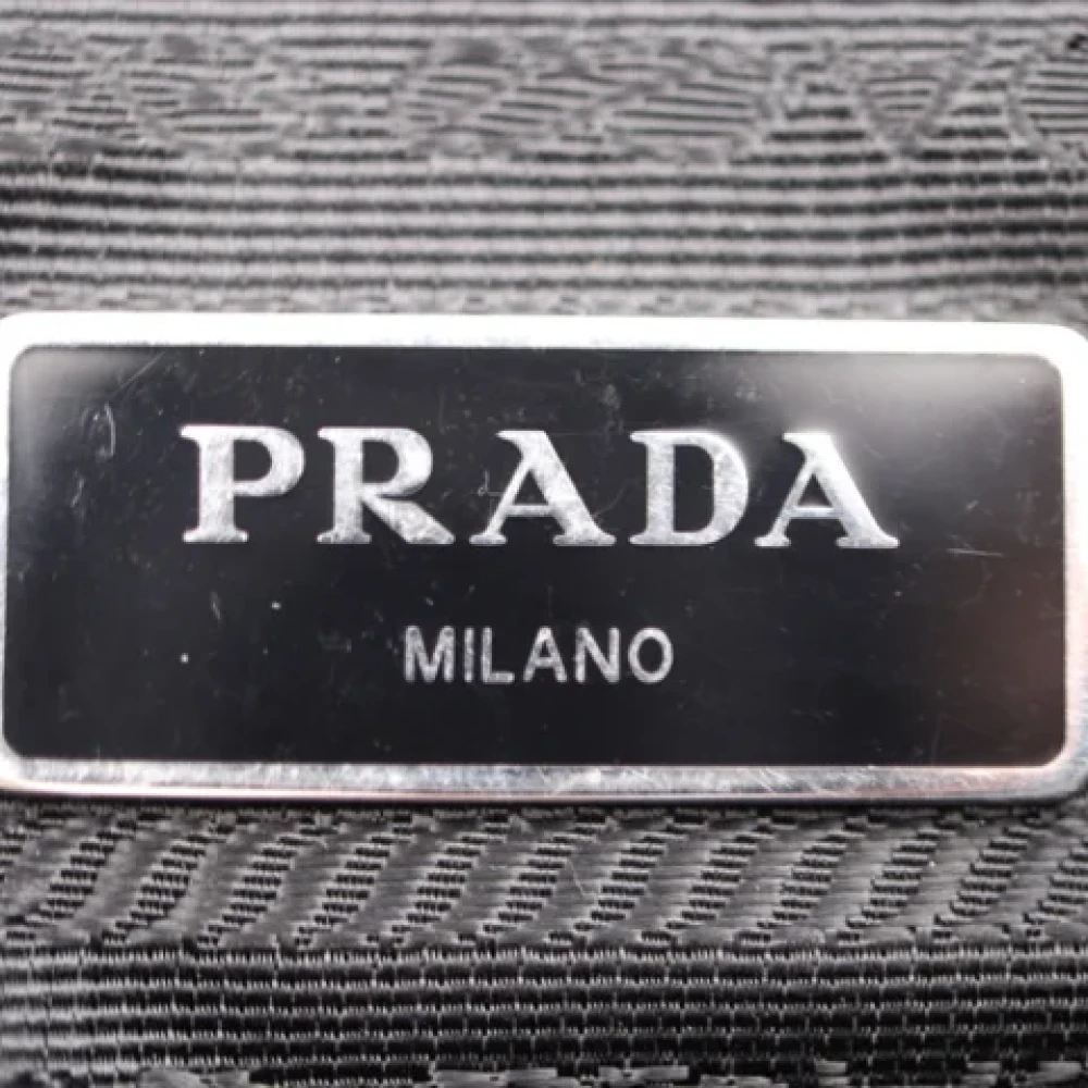 Prada Vintage Pre-owned Fabric prada-bags Black Dames