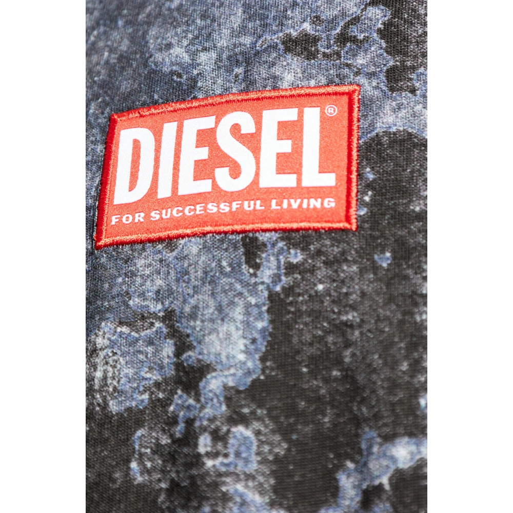 Diesel T-shirt T-Boxt-R12 Blue Heren