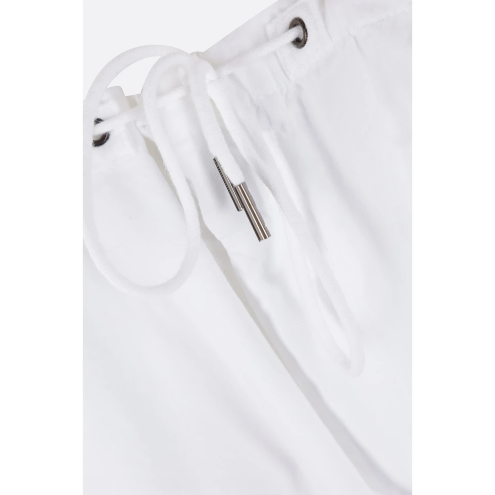 Darkpark Witte Loose-Fit Broek White Dames