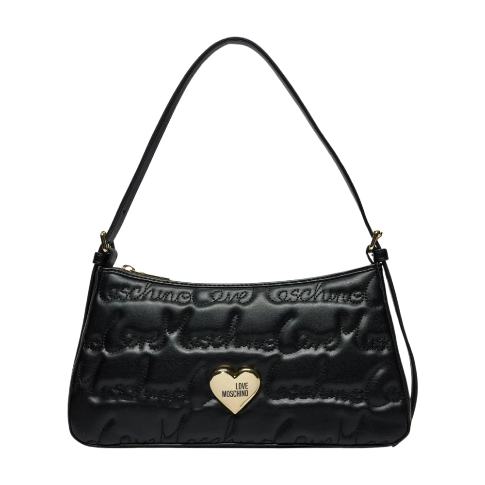 Love Moschino Zwarte PU Schoudertas Jc4126Pp1Llj Black Dames