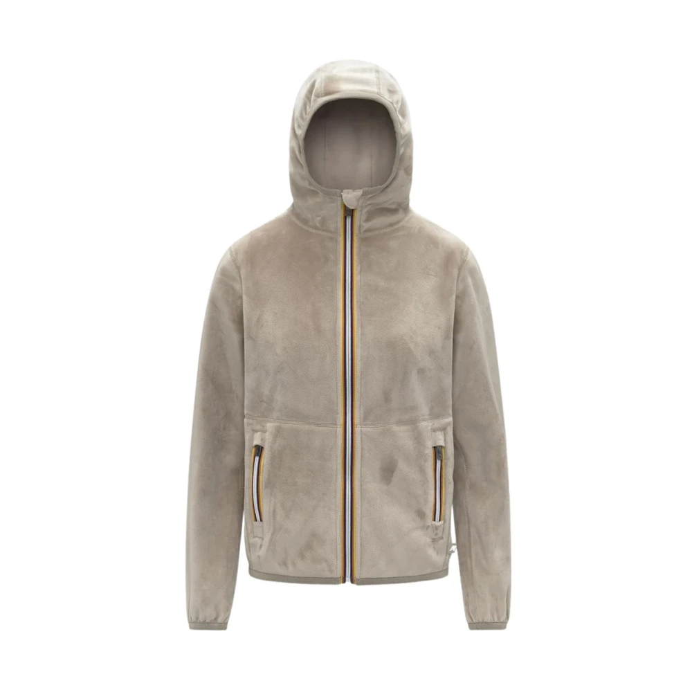 K-Way Damen Beige Jacken, Mgröße: