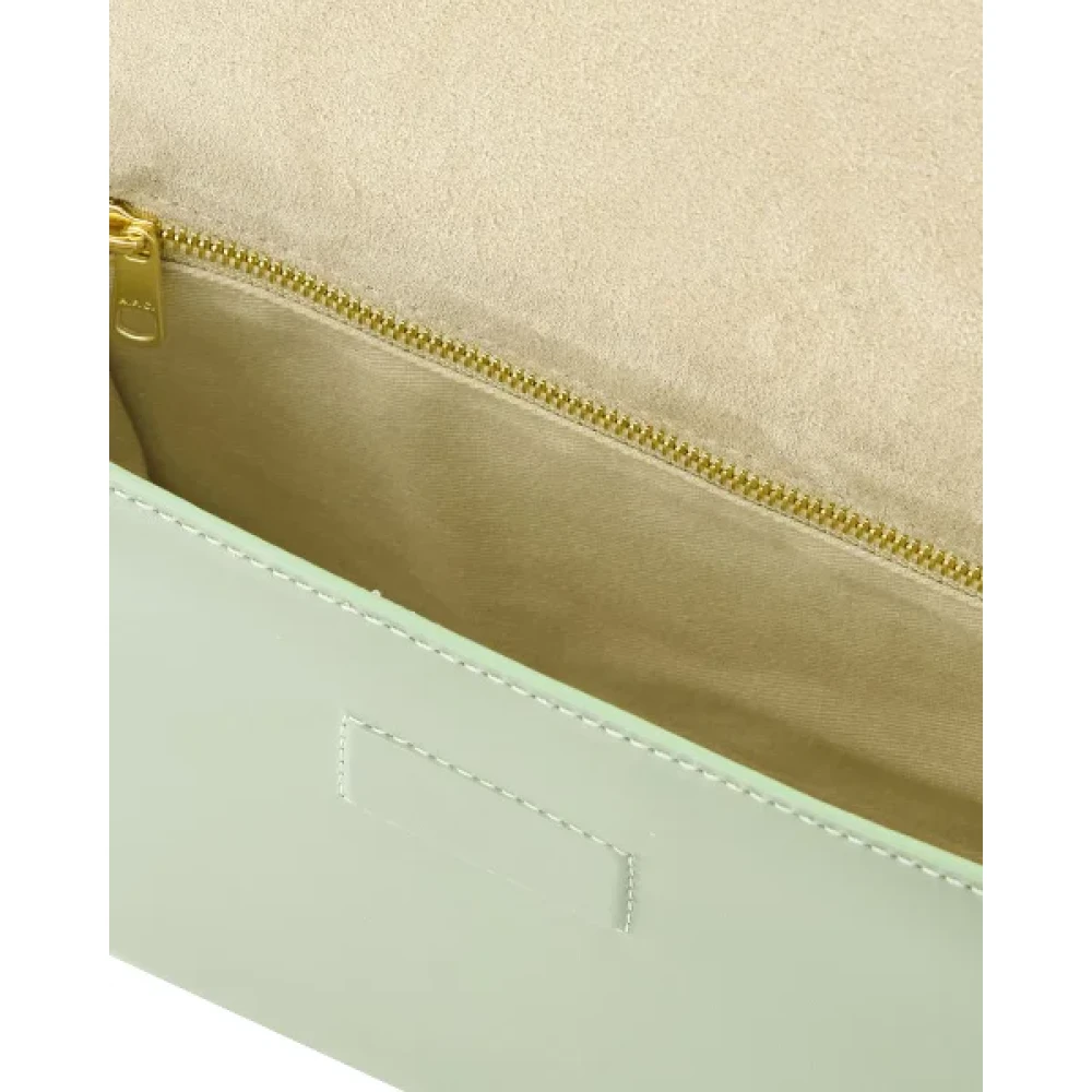 A.p.c. Leather shoulder-bags Green Dames