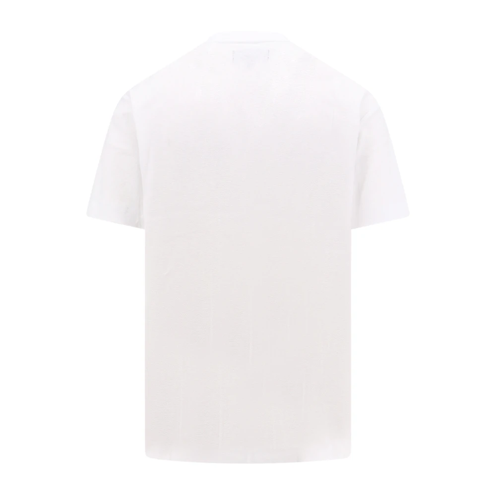 Purple Brand Katoenen Crew-neck T-shirt met Logo White Heren