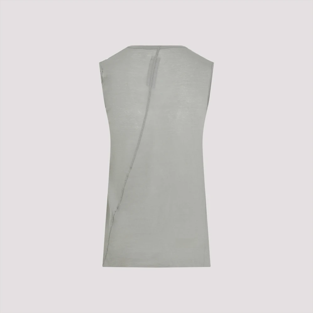 Rick Owens Ru01E5151.Uc T-Shirt Gray Heren