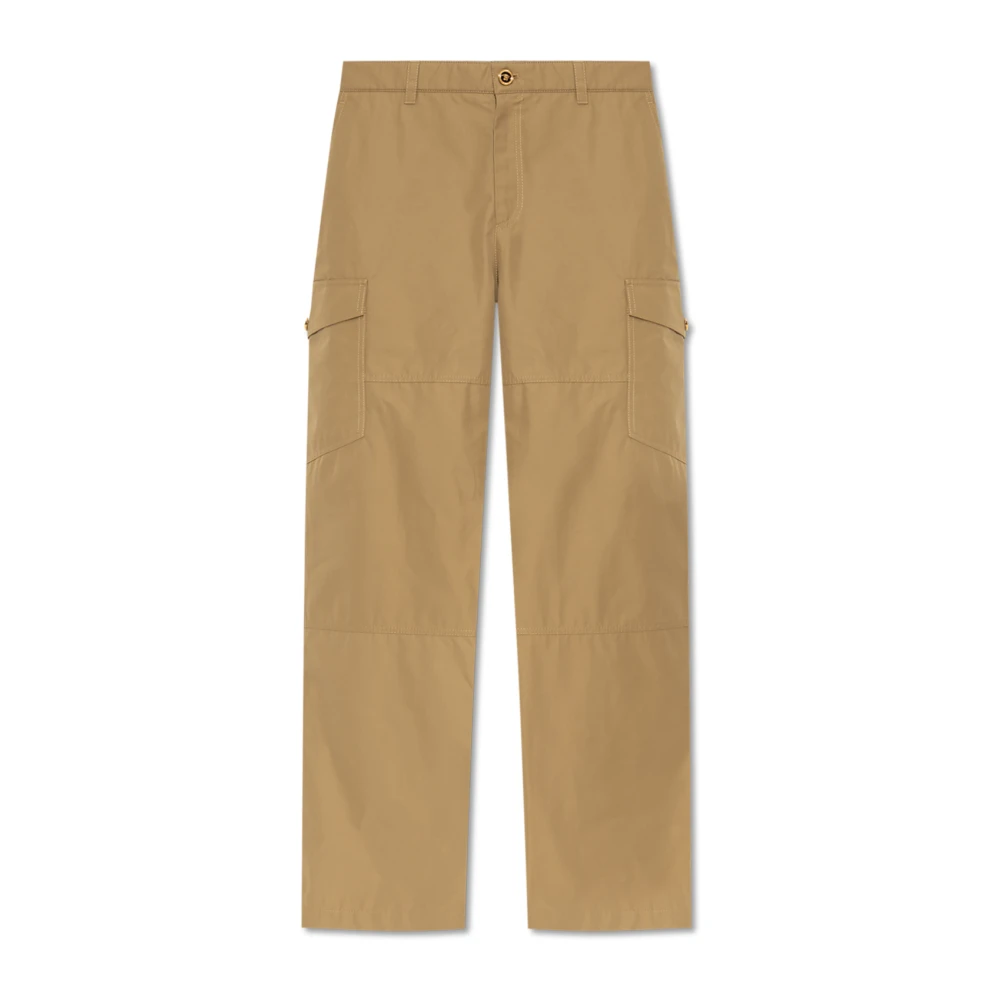 Trousers > Straight Trousers - - Versace - Modalova