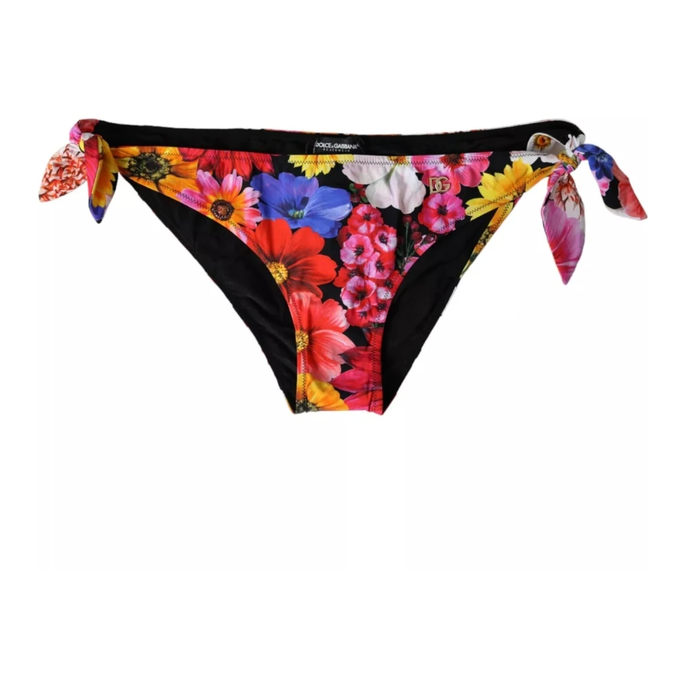 Dolce & Gabbana Women's Floral Print Swimsuit Bikini Bottom