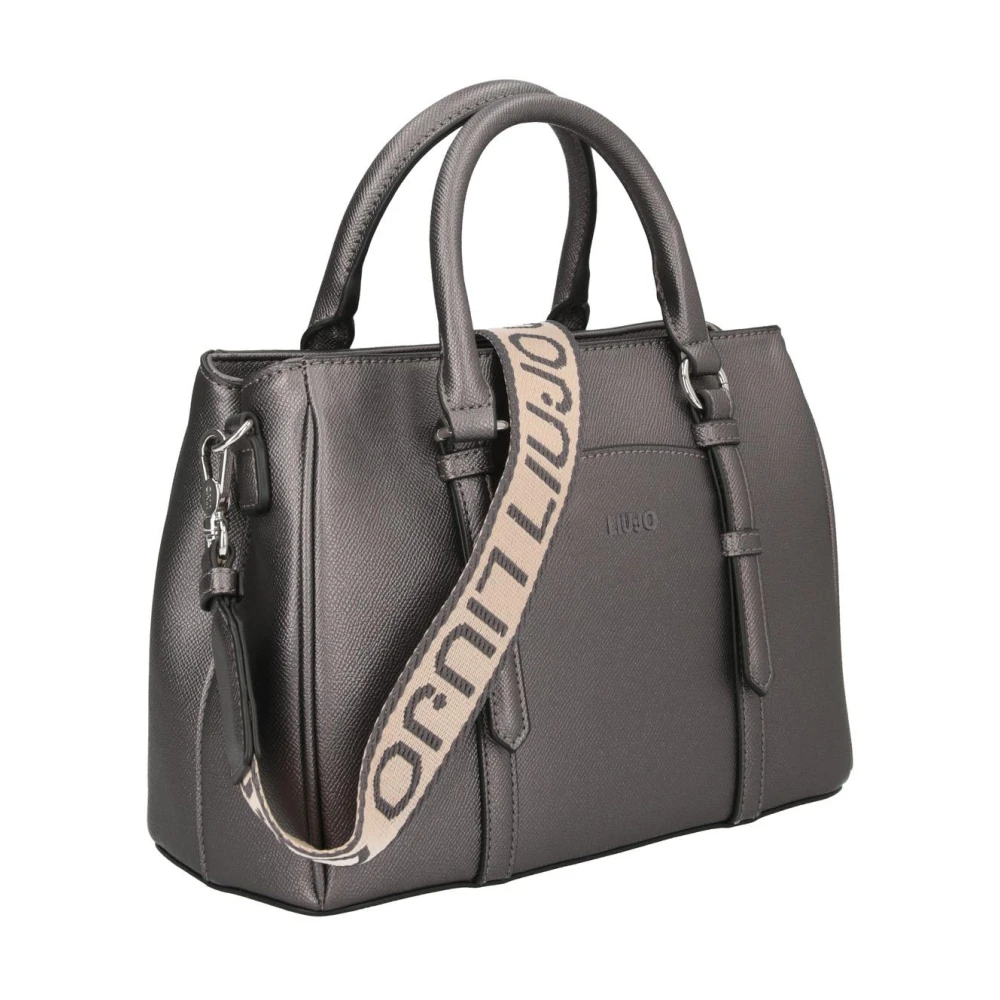 Liu Jo ECS M Satchel Tas Gray Dames