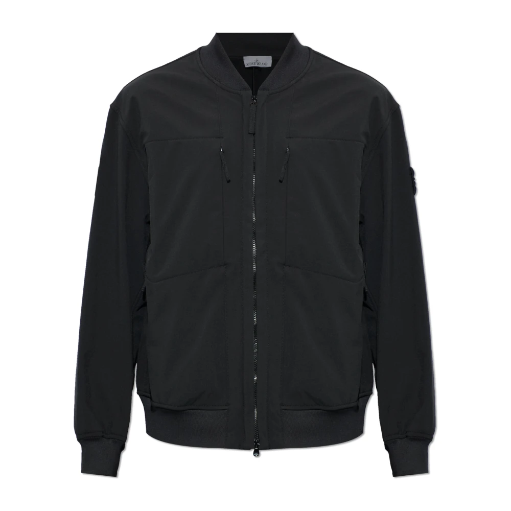 Stone Island Uomo Nero - Giacca Bomber Impermeabile - Jackets - L