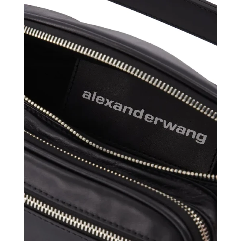alexander wang Zwarte leren Bum Bag met verstelbare riem Black Dames