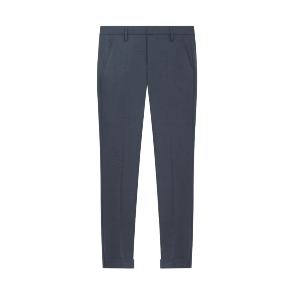 Dondup Men's Gray Pantaloni Gaubert Slim In Tela Di Lana