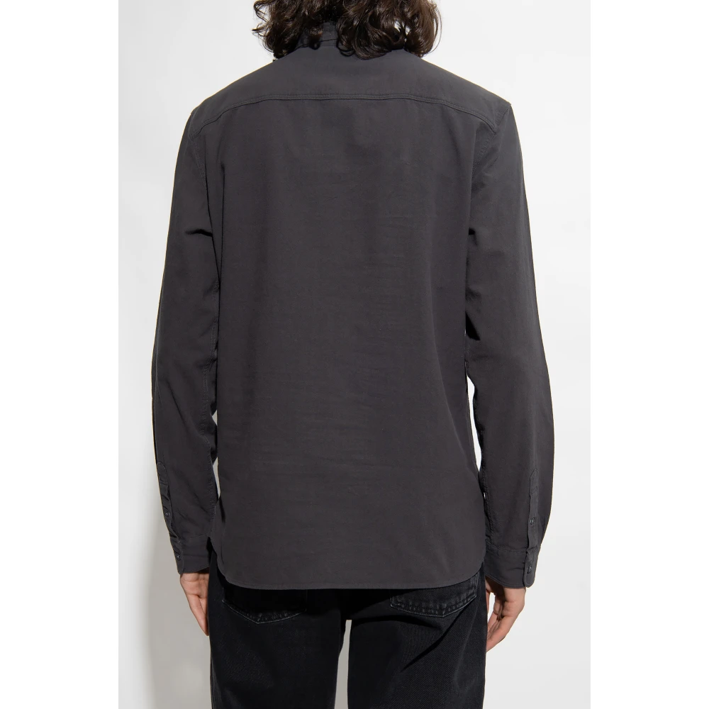 AllSaints Lovell Shirt Gray Heren