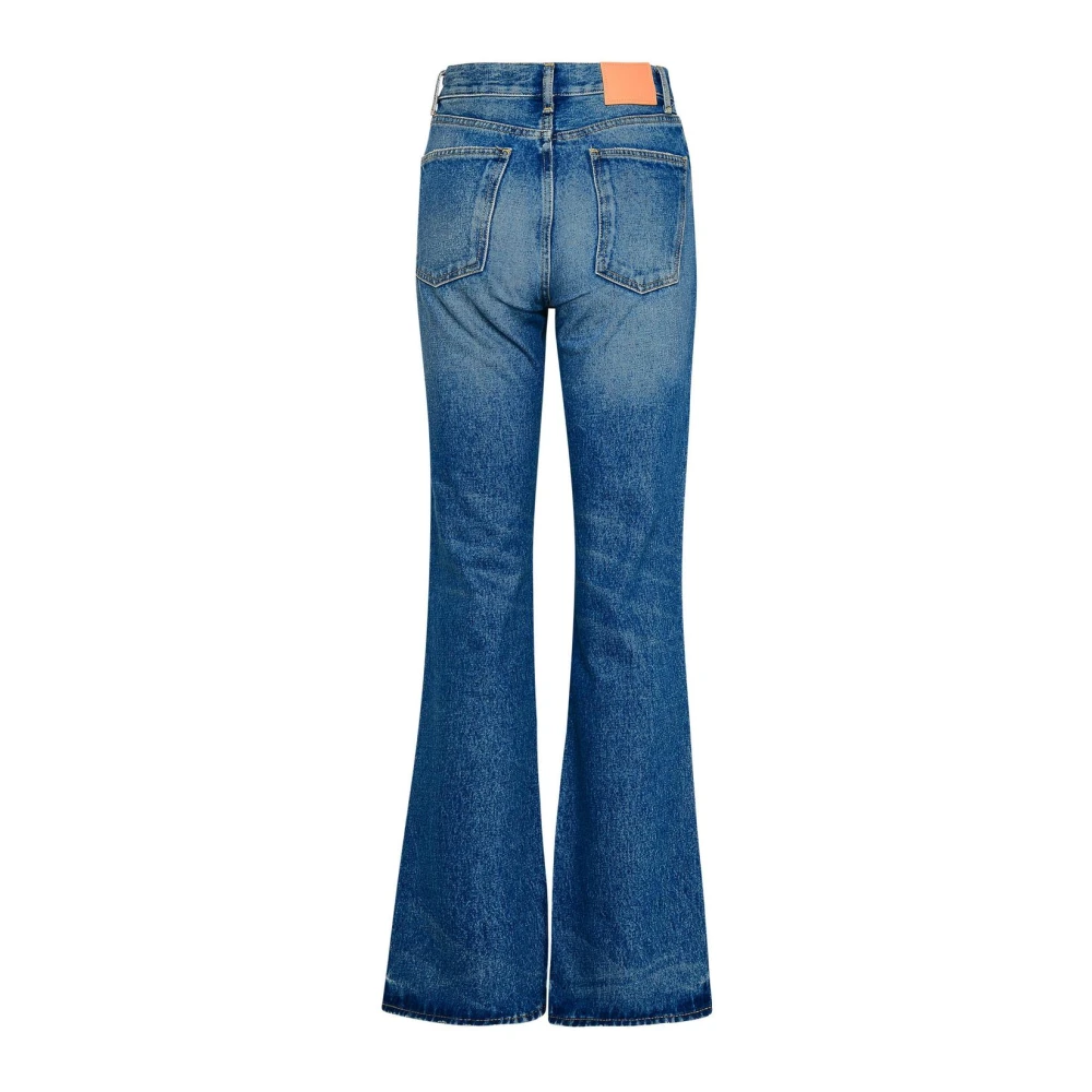 Acne Studios Bootcut jeans Blue Dames