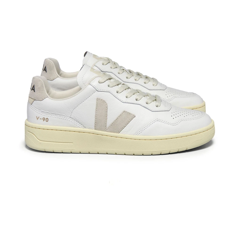 Veja V-90 O.t. Leather Heren Schoenen Beige