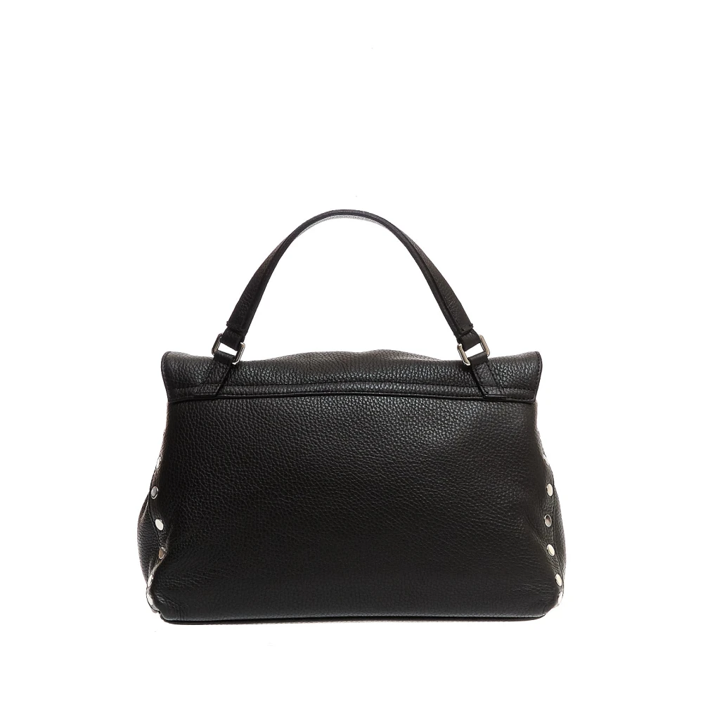 Zanellato Zwarte Dagelijkse Crossbody Tas Black Dames