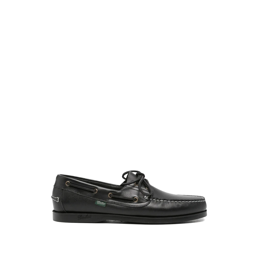 Paraboot Black Barth Marine - Male - Boat Shoes - 6 Uk - Shoes