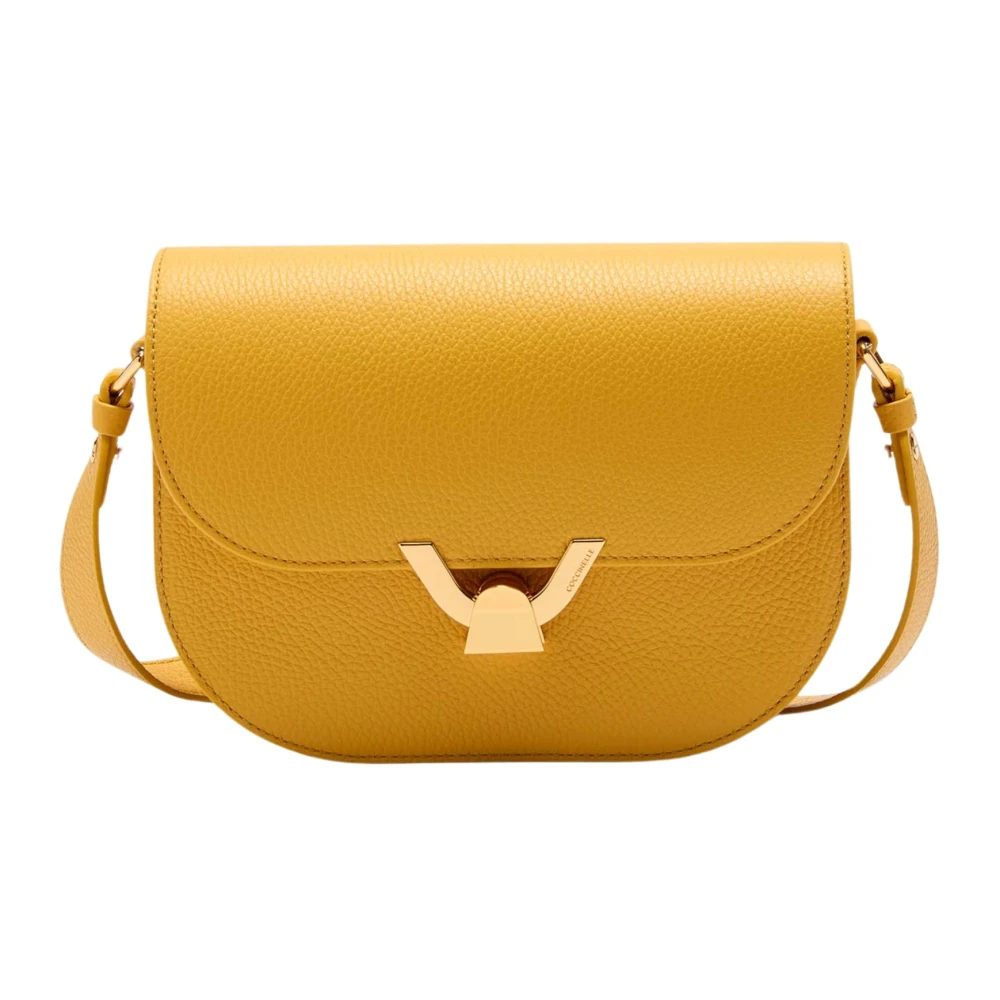 Coccinelle Yellow Dew Small Crossbody Bag - Female - Cross Body Bags - One Size - Bags