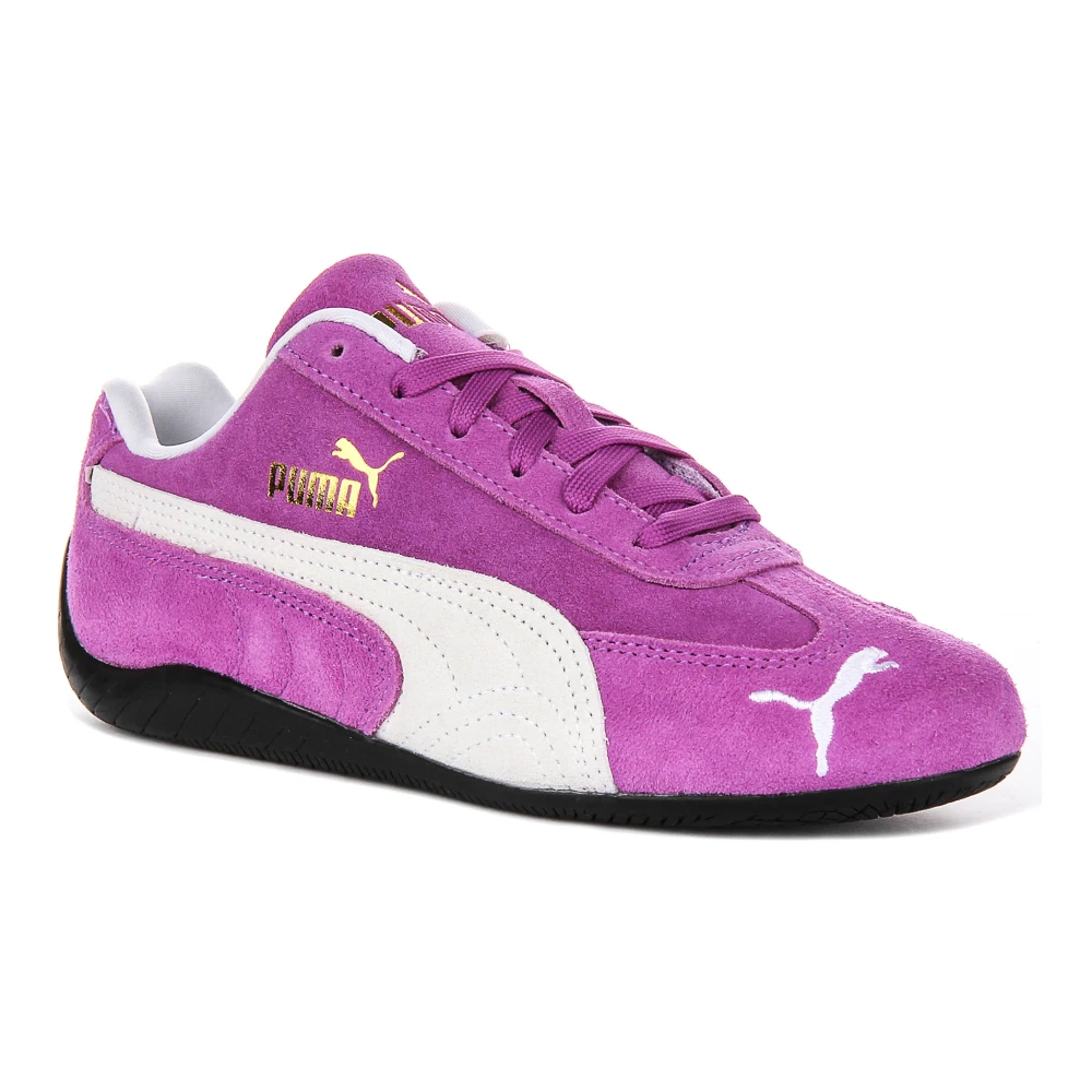Puma Women's Purple Sneakers, 7 Uk, Speedcat Og Suede Leather Trainers