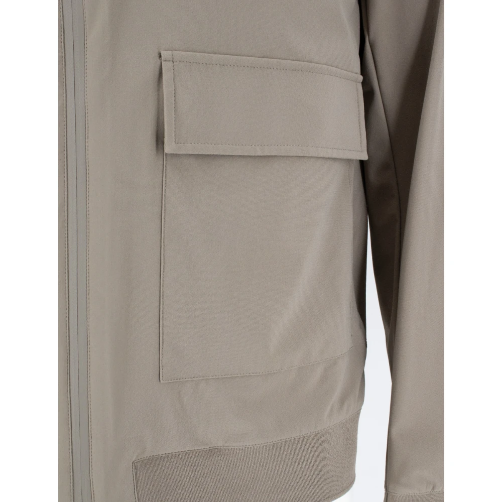 Duno Technische Stretch Fabric Jas Beige Heren