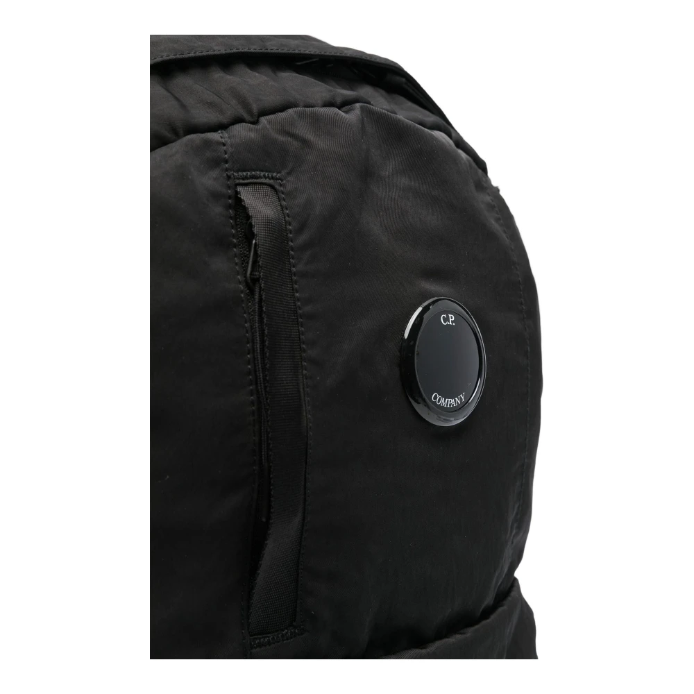 C.P. Company Zwarte Lens Rugzak Black Heren