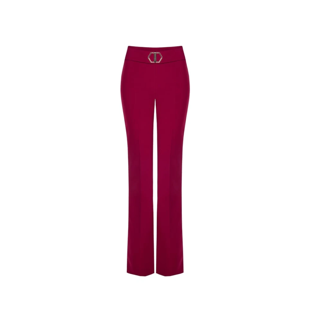 RINASCIMENTO Technische Stof Riem Palazzo Broek Red Dames