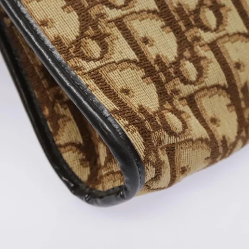 Dior Vintage Pre-owned Canvas dior-bags Brown Dames
