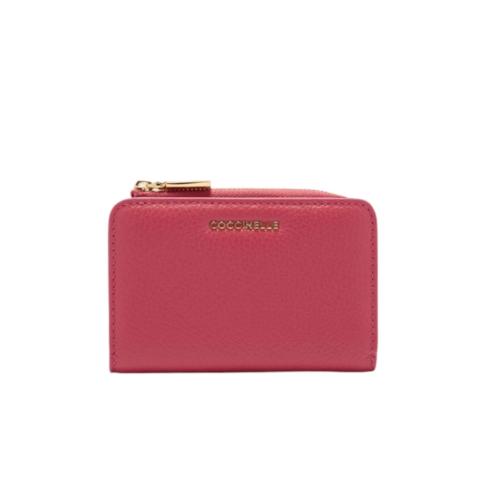 Coccinelle Women's Pink Wallets & Cardholders, One Size, Zip Wallet