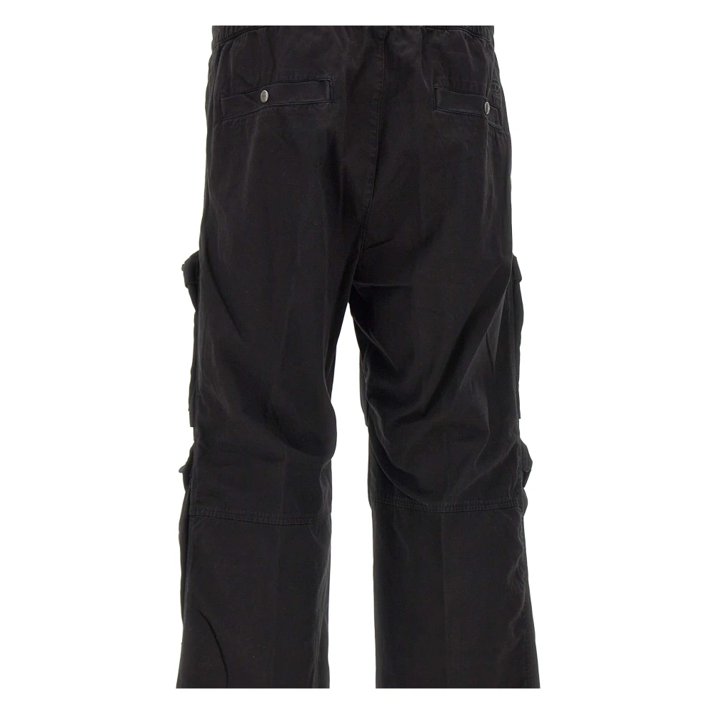 Diesel Straight Trousers Black Heren