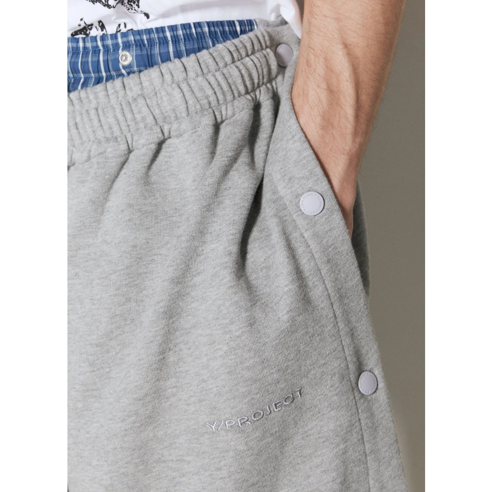 Y Project Shorts Gray Heren