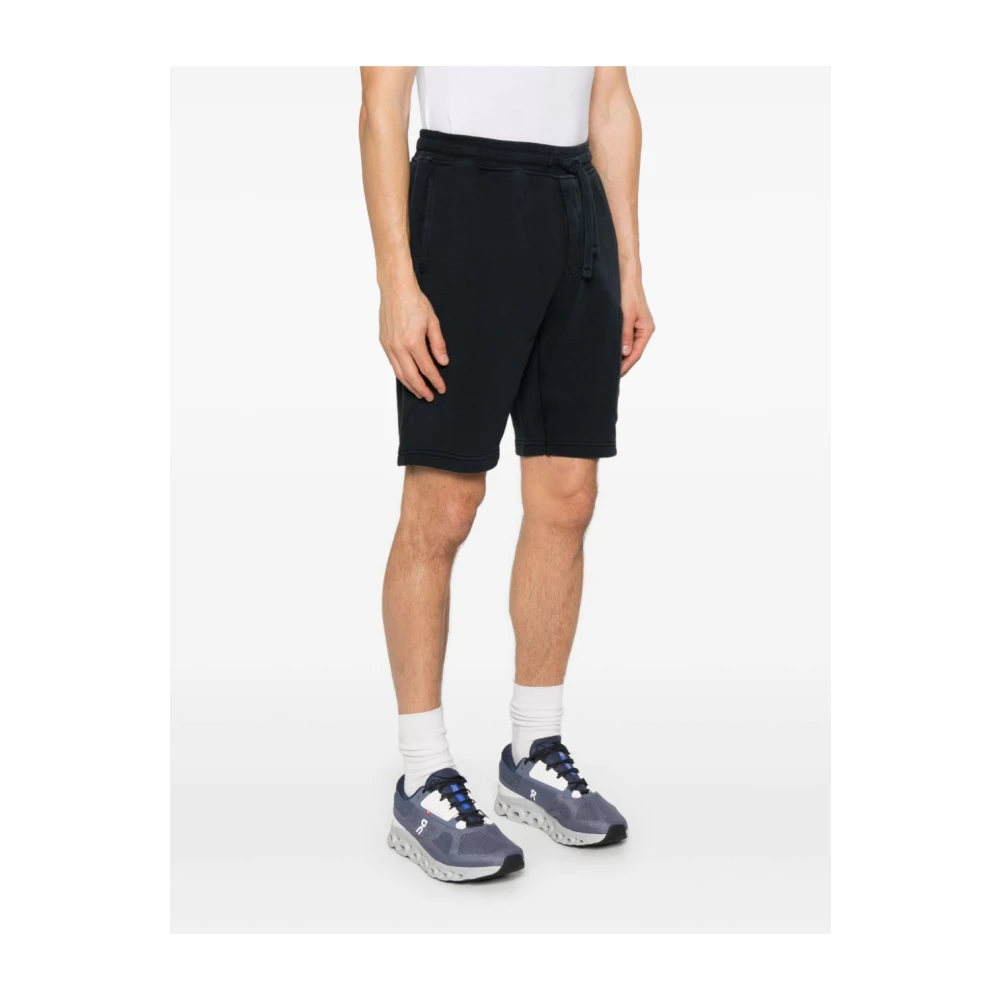 Stone Island Casual Shorts met Style V0020 Black Heren