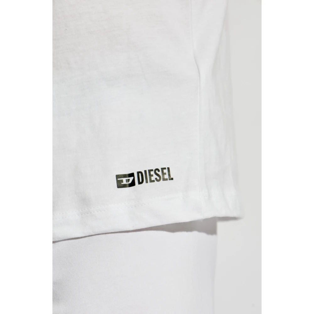 Diesel Driepak T-shirts White Heren