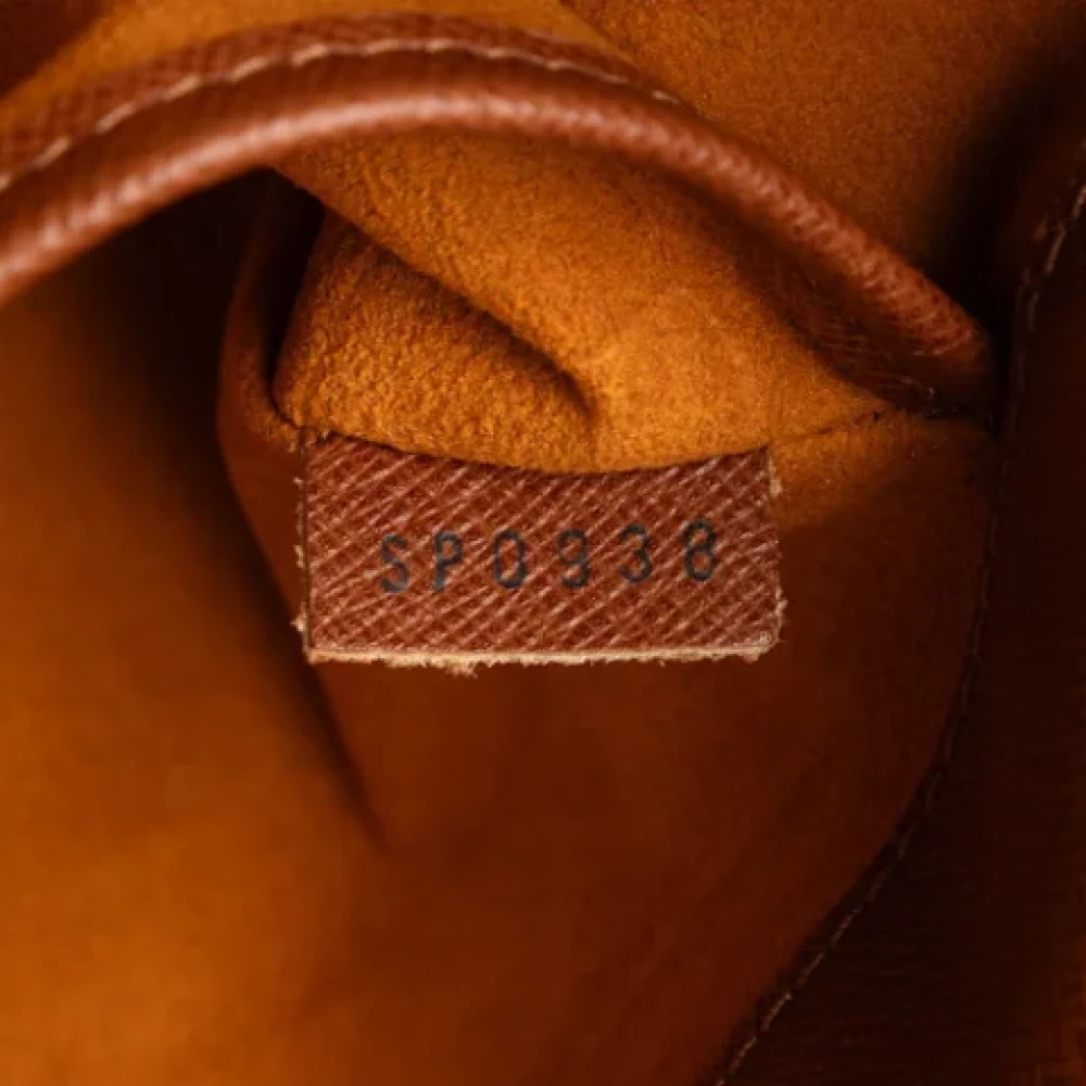 Louis Vuitton Vintage Pre-owned Plastic shoulder-bags Brown Dames