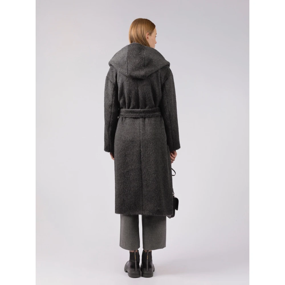 Max Mara Elegante Zwarte Jurk voor Speciale Gelegenheden Gray Dames
