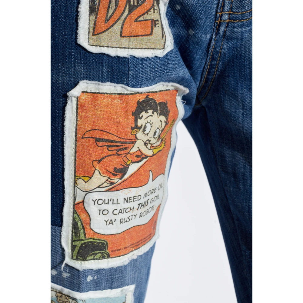 Dsquared2 Betty Boop x Blue Dames