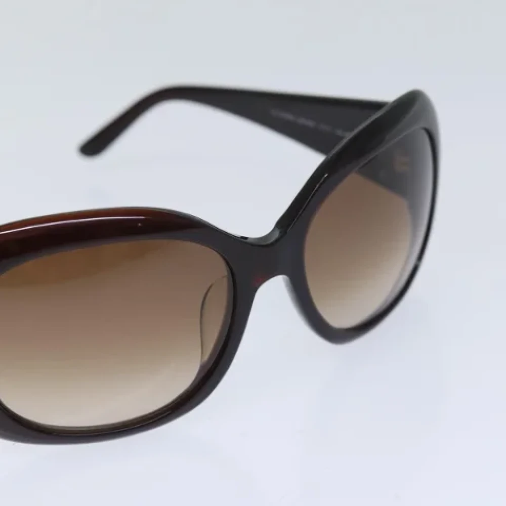 Loewe Pre-owned Plastic sunglasses Brown Dames