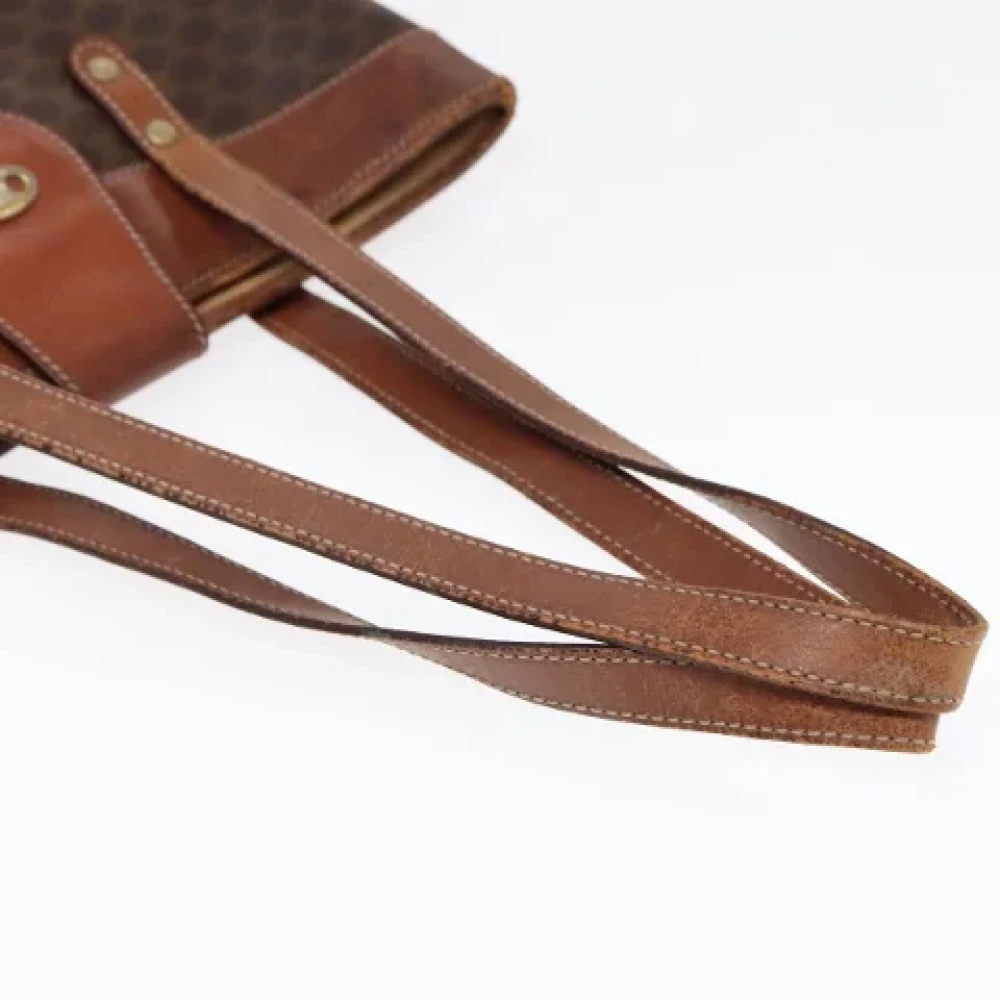 Celine Vintage Pre-owned Leather totes Brown Dames