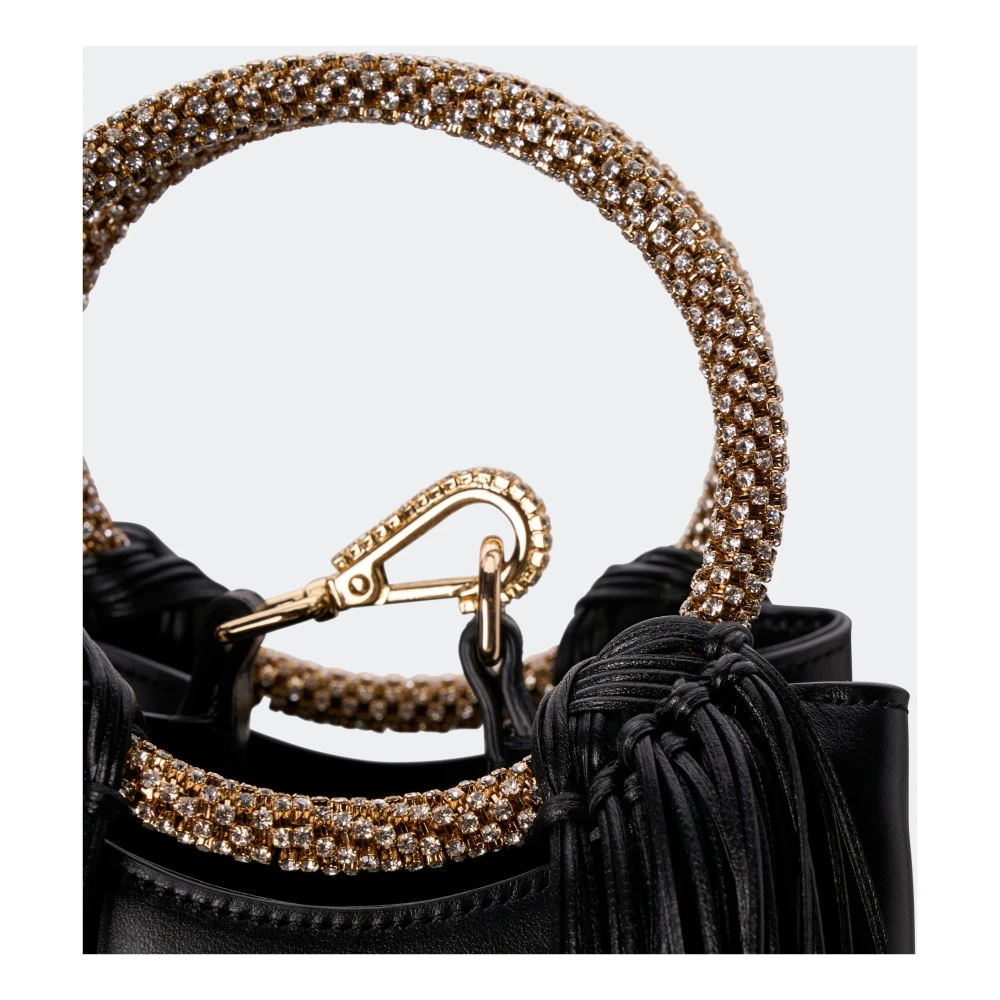 Hibourama Bimba Fringe Mini Black Dames